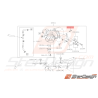 Goujon de Turbo Origine Subaru WRX STI 01-14 FORESTER 05-0733227