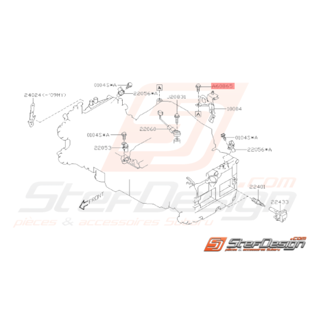 Vis origine Subaru GT WRX STI Forester Turbo33288