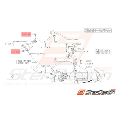 Vis Origine Subaru GT WRX STI BRZ33555