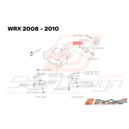 Écrou Subaru GT WRX STI BRZ FORESTER33611 Écrou Subaru GT WRX STI BRZ FORESTER33611