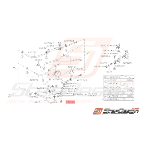 Vis Origine SUBARU33675