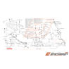 Passe fil Origine Subaru GT WRX STI BRZ Forester Turbo33726