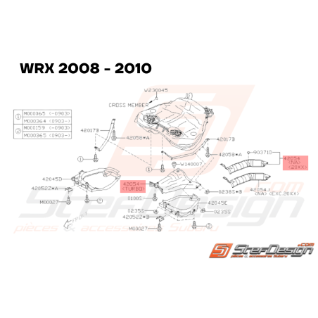 Courvercle de Réservoir Origine Subaru WRX STI 2008 - 20/06/200833811