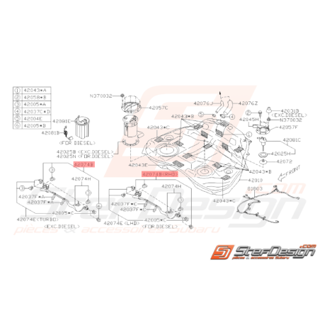 Conduite arrivée essence Origine Subaru WRX STI 2008 - 201433826