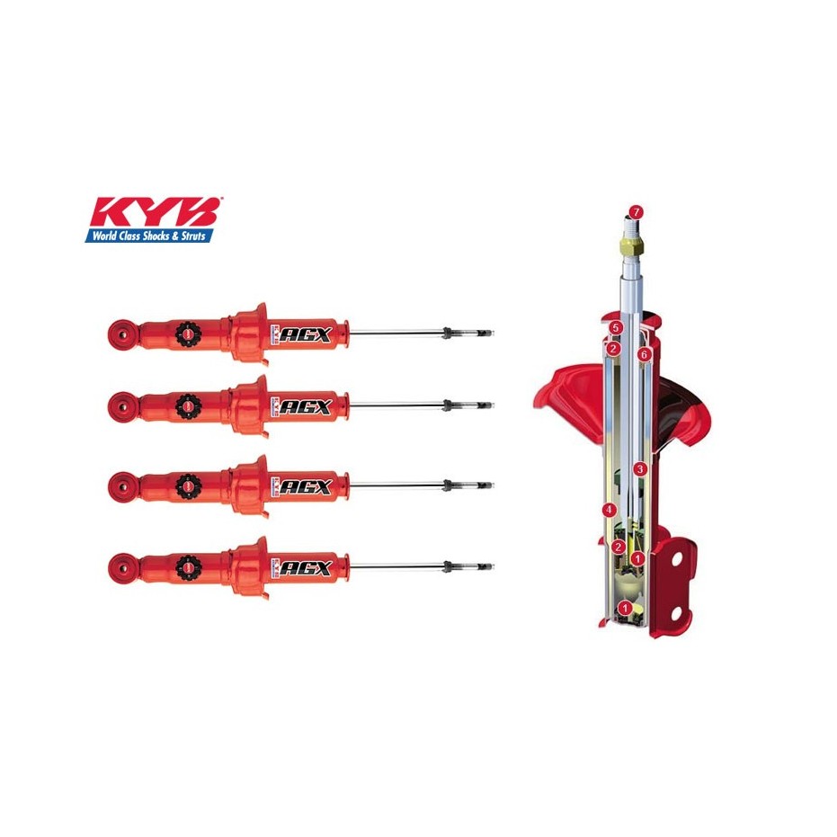 amortisseur kayaba agx pour subaru impreza gt 1993 1994 1995 1996 1997 1998 1999 2000 avant arrière amortisseur kayaba agx pour subaru impreza gt 1993 1994 1995 1996 1997 1998 1999 2000 avant arrière