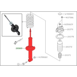 amortisseur arrière origine...