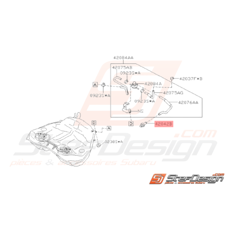 Connecteur de vidange Origine Subaru WRX STI 2001 - 201433916