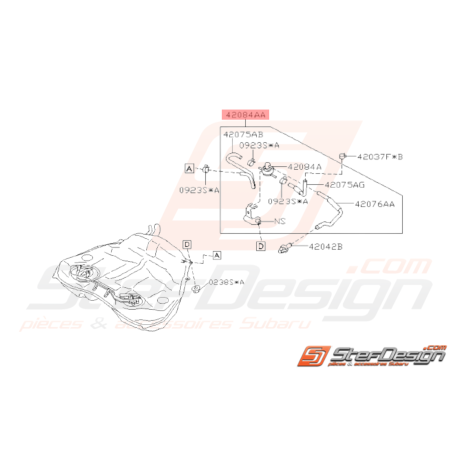 Soupape 2 Voies Origine Subaru WRX STI 2008 - 201433926