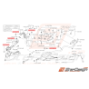 Ecrou sortie turbo / sortie culasse / up pipe GT WRX STI BRZ GT86 FORESTER34087 Ecrou sortie turbo / sortie culasse / up pipe GT WRX STI BRZ GT86 FORESTER34087
