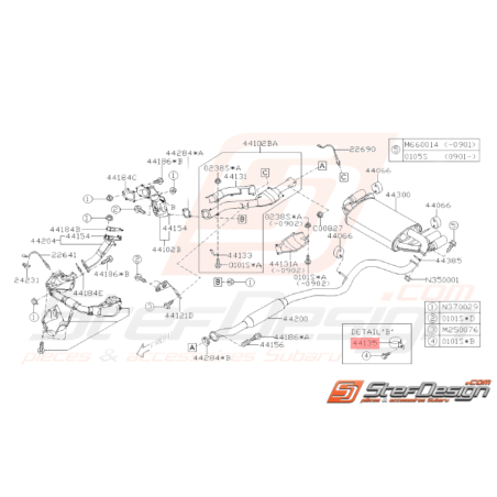 Bande Complète Origine Subaru WRX STI 2006 - 201434118