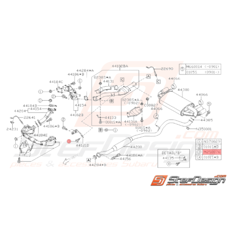 Boulon Origine Subaru GT WRX STI BRZ FORESTER Turbo34119