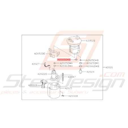 Joint Pompe Carburant Origine Subaru BRZ 2013 - 201934144
