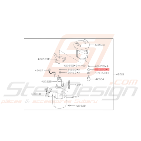 Joint Pompe Carburant Origine Subaru BRZ 2013 - 201934155