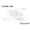 Schéma Obturateur d'Echappement Origine Subaru WRX STI 2008 - 201434162
