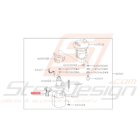 Jauge Essence Origine Subaru BRZ 2013 - 201934171