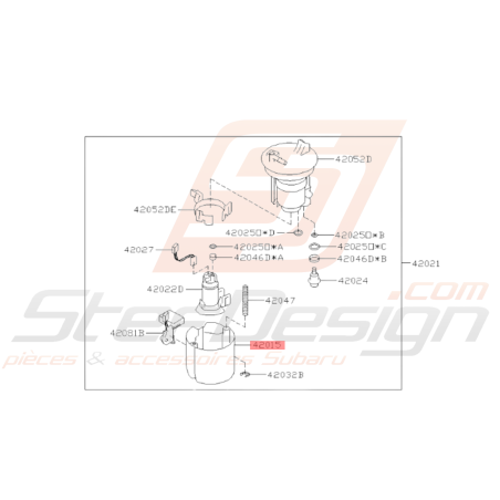 Chambre Carburant Origine Subaru BRZ 2013 - 201934172