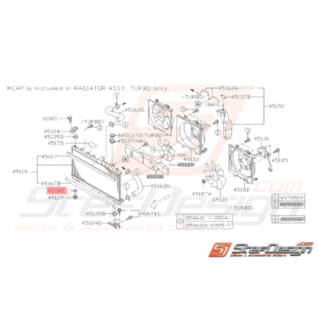 Joint Torique Origine Subaru WRX STI 2008 - 201434220