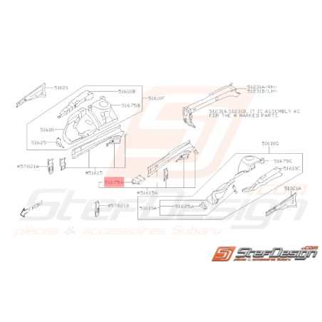 Support Complet Batterie Origine Subaru WRX STI 2008 - 201434344