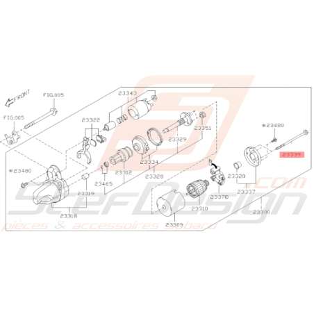 Boulon de Démarreur Origine Subaru WRX 2008 - 2010 BRZ 2013 - 201934382