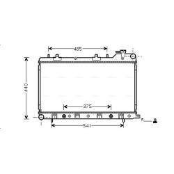 Radiateur pour subaru...
