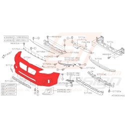 Pare choc avant pour subaru...