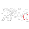 Durite eau en  acier subaru brz toyota gt86 boite mécanique34825