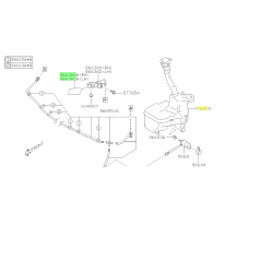 Couvercle lave phare Subaru...