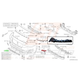 Support de pare-choc avant...