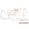 Agrafe fixation lèche-vitre Origine Subaru GT 93-00 WRX STI 01-07 BRZ 13-19 Forester Turbo 97-0234991