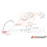 Clips Origine Subaru GT 93 - 00 WRX STI 01 - 03 BRZ 13 - 1934999 Clips Origine Subaru GT 93 - 00 WRX STI 01 - 03 BRZ 13 - 1934999