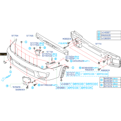 Cache pare choc avant...