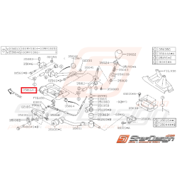 Soufflet de levier de...