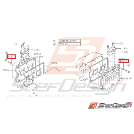 Kit Rondelles couvres culasses GT 93-9835307