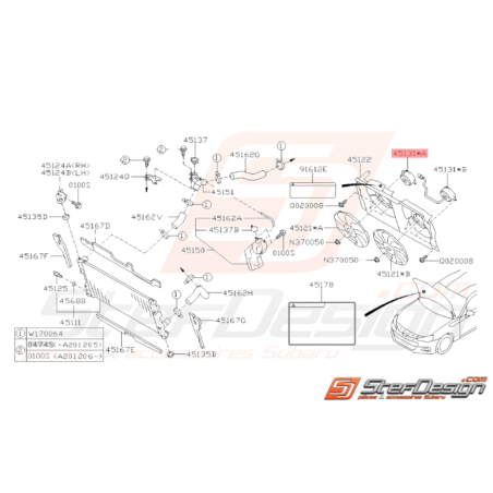 Moteur de Ventilateur Origine Subaru BRZ 2013 - 201935501