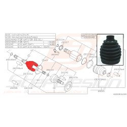 Soufflet de cardan avant...