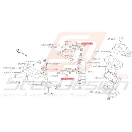 Attache Origine Subaru BRZ 2013-201935584
