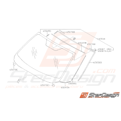 Schéma Pare Brise Avant...