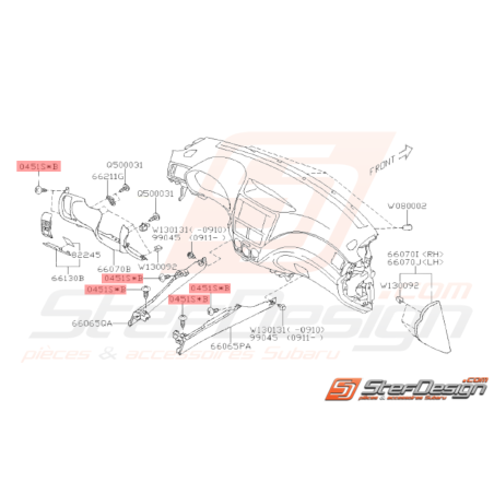 Vis Taraudeuse Origine Subaru GT WRX STI BRZ35634