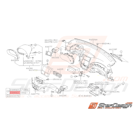 Vis Taraudeuse Origine Subaru WRX STI 02/2008 - 2014 et BRZ35690