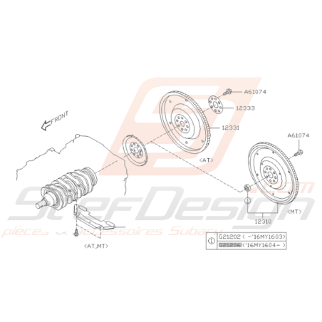 Schéma Volant Moteur Origine Subaru BRZ 2013-201935728