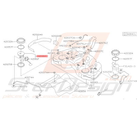 Capteur Origine Subaru BRZ 2013-201935988