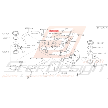 Collier Flexible Origine Subaru BRZ 2013-201935997