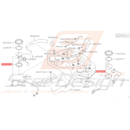 Joint Pompe à Essence Origine Subaru BRZ 2013-201936004
