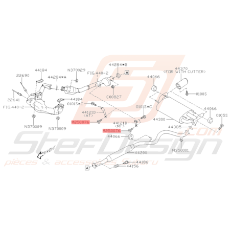 Boulon Origine Subaru GT WRX STI BRZ36052