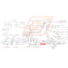 Vis d'Étrier Avant Subaru Impreza GT 94-00 WRX 01-11 BRZ 13-19 FORESTER 97-02/05-0736111 Vis d'Étrier Avant Subaru Impreza GT 94-00 WRX 01-11 BRZ 13-19 FORESTER 97-02/05-0736111