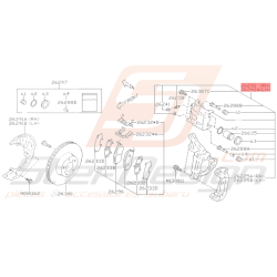 Étrier de Frein Avant...
