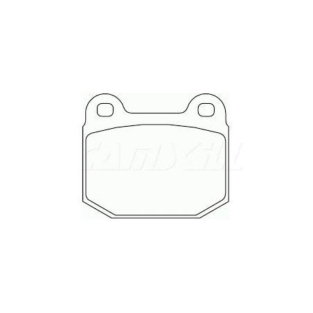 Kit plaquettes arrière MINTEX pour subaru STI 2001-2016