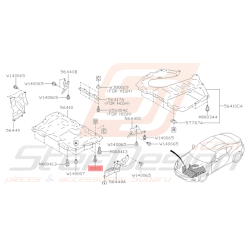 Vis 8X16 Origine Subaru WRX...