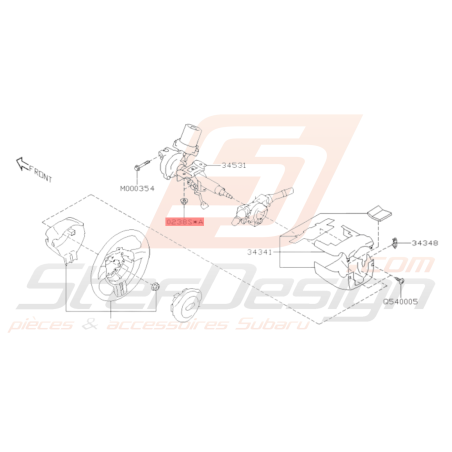 Écrou Subaru GT WRX STI BRZ FORESTER36304 Écrou Subaru GT WRX STI BRZ FORESTER36304