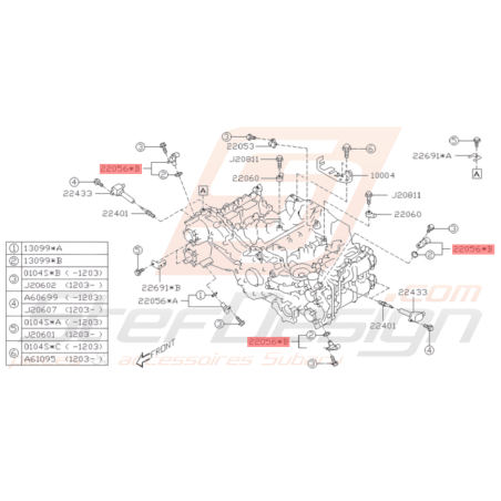 Capteur Arbres à Cames Origine Subaru BRZ 11/01/2017 - 201936391